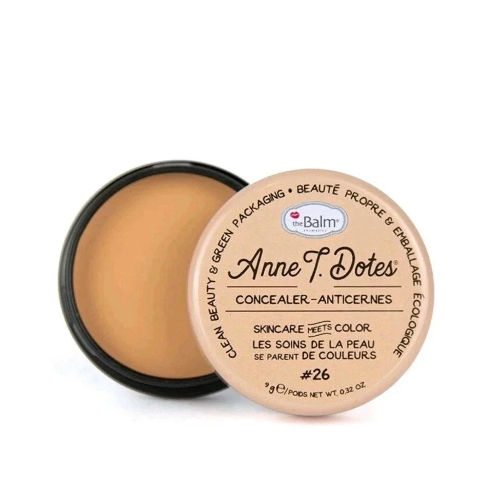 theBalm Cosmetics Anne‎ T. Dotes Concealer Shade 26 x 2 Clean Beauty Organic